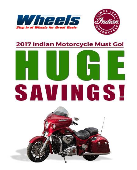 2017 Indian Motorcycle Closeout Deals